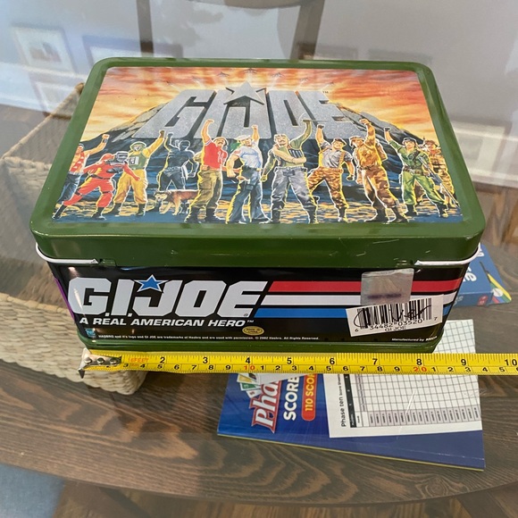 Vintage metal GI Joe lunch box; minor scratches; latch works great. - Picture 1 of 11